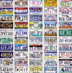 state plates