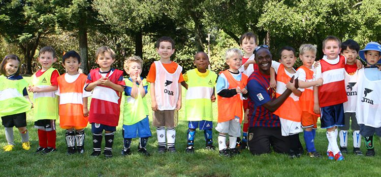 Coach Ken with Soccer Team