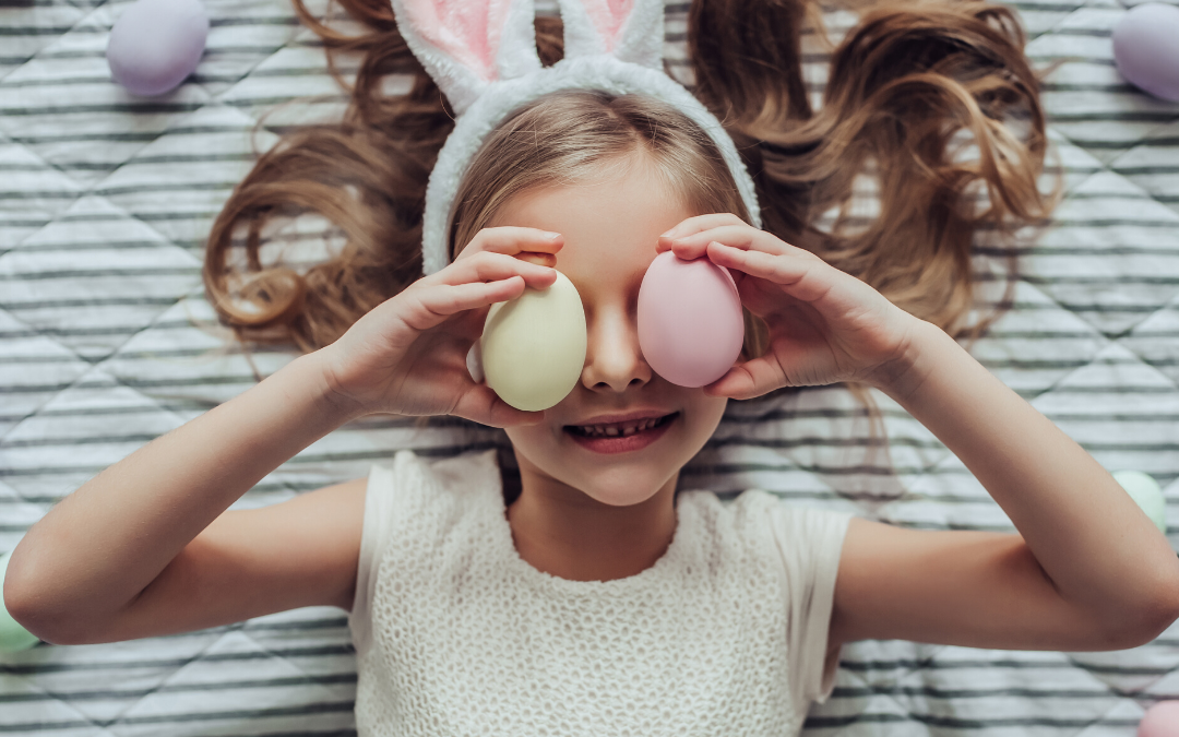 Easter ideas for kids during COVID-19. 