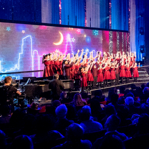 Los Angeles holiday event - holiday music