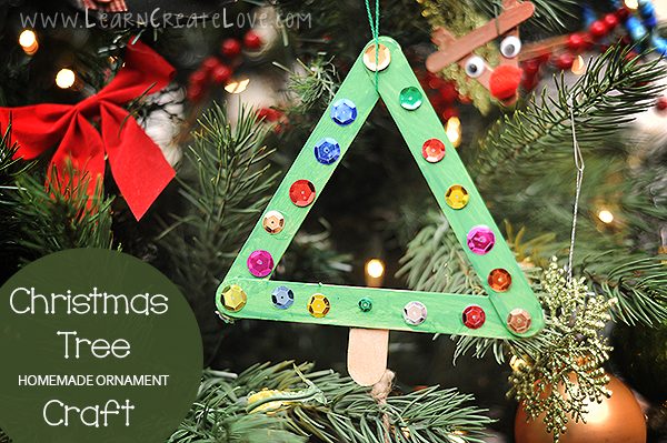 christmas crafts - tree ornament