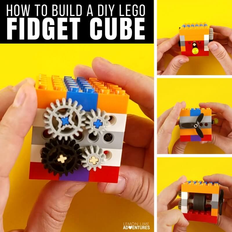 lego stem - fidget cube
