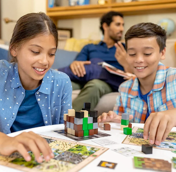 family game night - minecraft