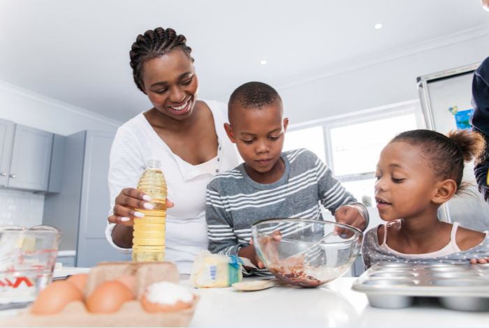 spring break ideas for families - baking