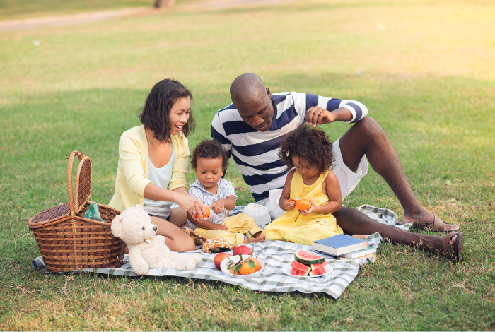 spring break ideas for families - picnic